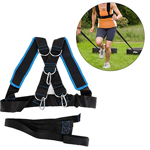 Harness Band, Sled Harness for Pulling Fitness Speed Strength Training Sled Shoulder Harness Band Belt Sports Equipment