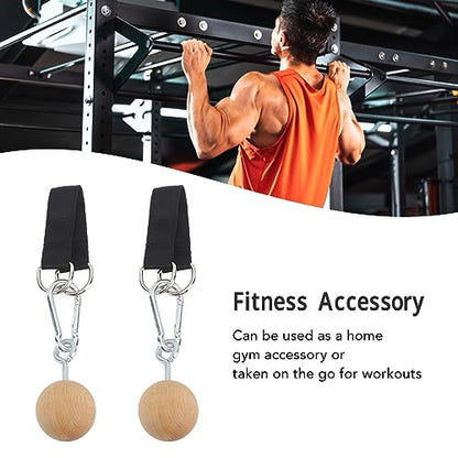 Gonetre Wood Pull Up Balls Rock Climbing Holds Training Set Arm Strength Trainer Pull Up Ball Climbing Holds, Gonetregx0yc4utzv