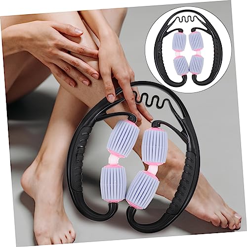 Portable Leg Muscle Roller Deep Tissue Massage Tool Legs Calves Thighs Relieves Soreness Stiffness Tightness Household Use