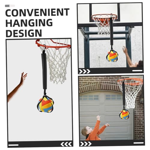 balacoo Volleyball Spike Trainer Adjustable Suspension Strap Portable Practice Equipment for Adults and Boys and Girls Enhance Jumping and Hitting Skills