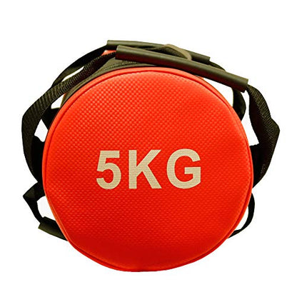 Workout Sandbag for Strength Training Heavy-Duty PVC Shell, 5 Multi-Grip Handles, Reinforced Seams Ideal for CrossFit, Functional Training, Military Conditioning, Home & Gym Workouts – 5kg/11lb