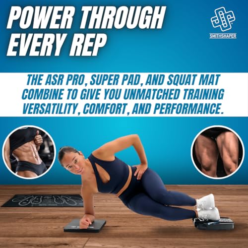PRO Ab Squat Roller™ Dual Mat Bundle (PRO ASR with a Squat Mat and a Super Pad)