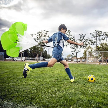 Parachute for Speed Training | Portable 59 Inch Parachute for Running - Strength Training Football Running Parachutes for Speed and Acceleration