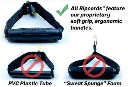 Exercise Bands & E-Book- Premium Resistance Bands in 7 Strength Options Lifetime Replacement Warranty