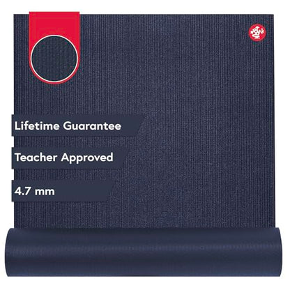 Manduka PROlite Yoga Mat 4.7mm | Lifetime Durability | Hygienic Construction | Teacher Approved