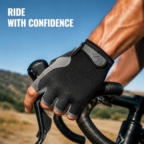 Sports Half-Finger Gloves for Men and Women - Outdoor Cycling, Fitness, Breathable, Driving, Fishing, and Biking Gloves