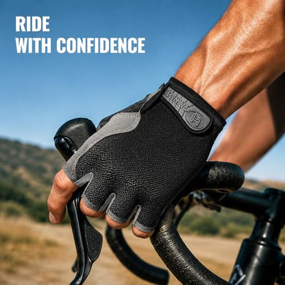Sports Half-Finger Gloves for Men and Women - Outdoor Cycling, Fitness, Breathable, Driving, Fishing, and Biking Gloves