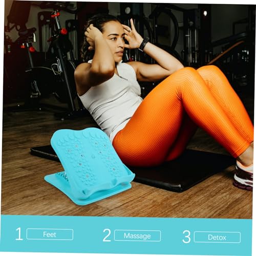 Abaodam Folding Pedal Fitness Board with Level Durable Material Up to Weight Capacity for Home Rehabilitation and Stretching Exercises Portable Design