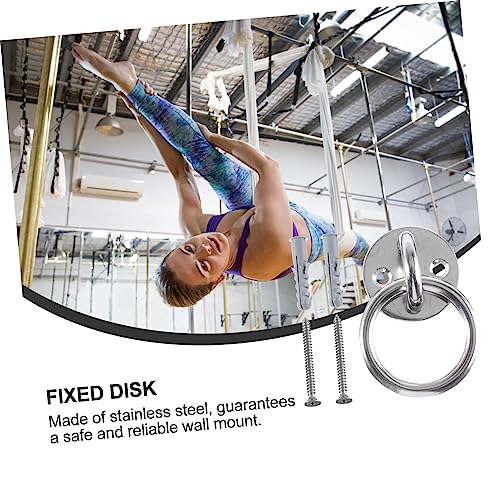 BESPORTBLE 2 Sets Heavy Duty Garment Rack Yoga Swing Hangers Ceiling Hanging Hook Wall Mount Clothes Rack Heavy