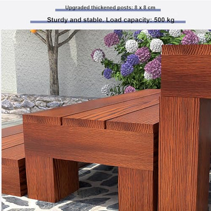 Step Bed Platform for Adults and the Elderly, Solid Wood Mobility Stepping Stools, Non-Slip Prefab Porch Steps for Outdoor Use(60 * 30 * 11.5cm)