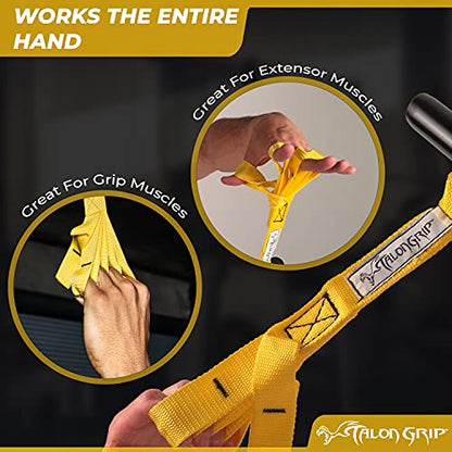 Core Prodigy Talon Pull Up Grip Strength Straps