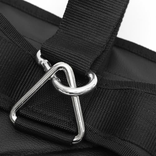 TOYANDONA 2Pcs Sturdy Hanging Ab Straps Portable Home Gym Equipment for Daily Biceps Triceps Shoulder Workout with Upgraded Thick Comfortable Design and Easy Installation