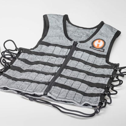 Hyperwear Hyper Vest PRO Adjustable Weighted Vest for Men and Women — Running, Walking, HIIT, Bone Density & Osteoporosis Exercise — No-Bounce Steel Micro-Weights, Slim Fit, Up to 40 lbs
