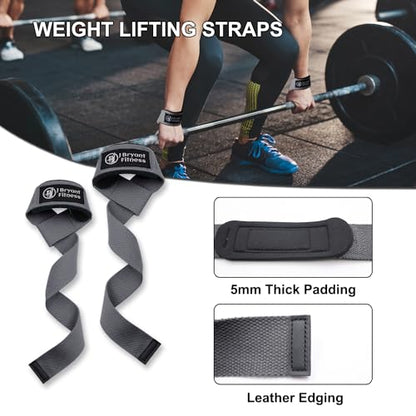 J Bryant Barbell Pad Set with 2 Ankle Straps for Cable Machines Hip Resistance Band Weight Lifting Straps Thick Cushion Hip-Thrusts Pad with Carry Bag for Squats Bench Press Workout - color: grey set