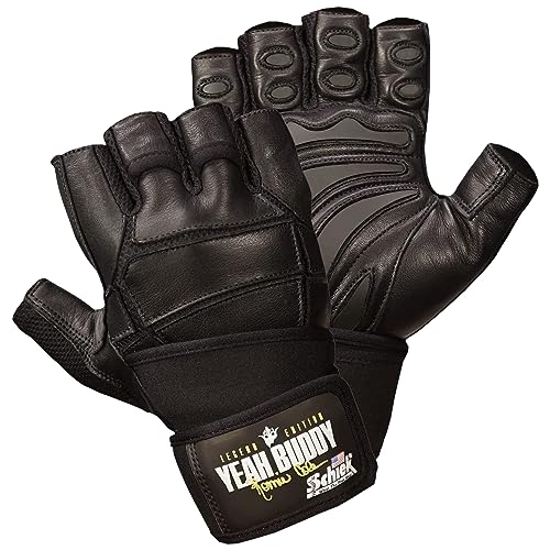 Schiek Ronnie Coleman Signature Series Lifting Gloves - Weight Lifting Grip Gloves