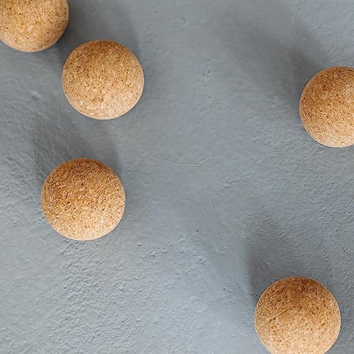 Yoga Studio Natural Cork Unbranded Massage Ball Set of 3-2cm, 4cm, 6cm