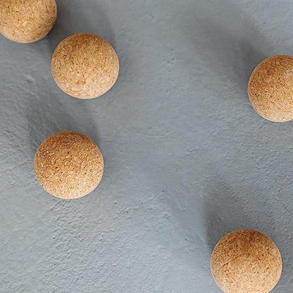 Yoga Studio Natural Cork Unbranded Massage Ball Set of 3-2cm, 4cm, 6cm