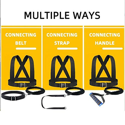 Resistance Explosive Training Rope Force Improve Power, Agility, Strength Track and Field Football Basketball Volleyball Multi-Directional Physical Equipment