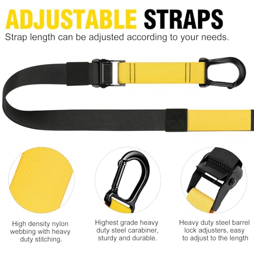 Home Resistance Training Kit, Bodyweight Resistance Bands with Handles, Door Anchor, Resistance Trainer Fitness Straps for Full-Body Workout, Heavy Duty Exercise Bands for Home Gym Workout Equipment