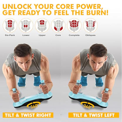 Balance Boards for adults 360°Core Trainer with Balance Pad – Exercise Wobble Board Core Activation Stability for Balance drills, Workout equipment for Kids, Women, Men, Athletes, Beginners Fitness