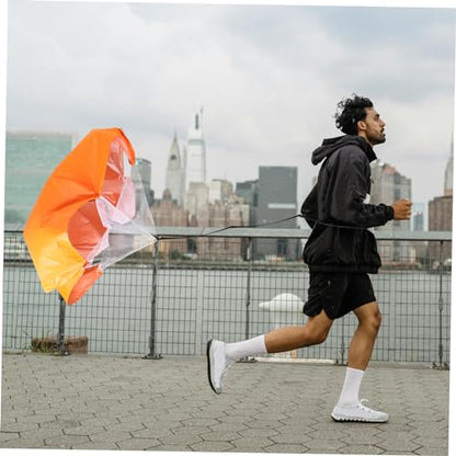 BESPORTBLE Speed and Power Development Parachute for Resistance Training Adjustable Running Gear Durable Exercise Equipment for Adults