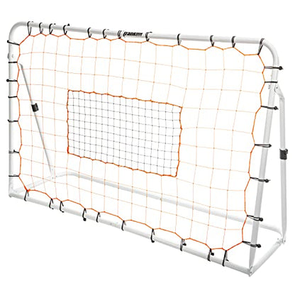 Franklin Sports Soccer Rebounder - Tournament Steel Rebounding Net - Perfect for Backyard Practice and Training - 12' x 6' & 6' x 4' - style: 6' x 4' - White