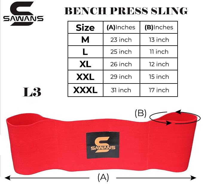 SAWANS Bench Press Sling Power Weight lifting Training Fitness Increase Strength Push Up Gym Workout