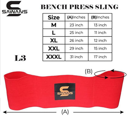 SAWANS Bench Press Sling Power Weight lifting Training Fitness Increase Strength Push Up Gym Workout