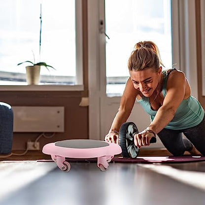 Toddmomy Workout Sliders Disc Fitness Equipment for Abdominal Training Multi-functional Sliding Plate for Core Strength Compact and Convenient Design for Home Use Protects Hands during