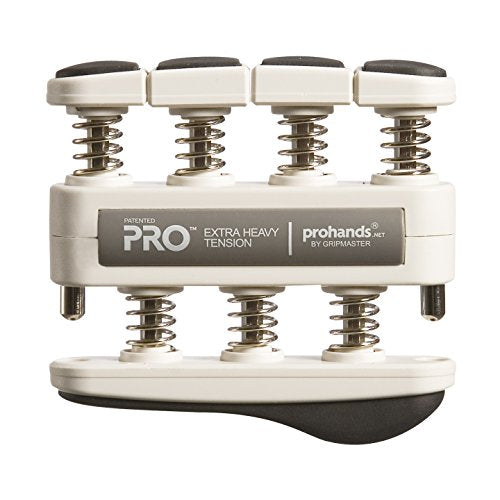 Prohands PRO Hand Exerciser, Finger Exerciser (Hand Grip Strengthener), Spring-Loaded, Finger-Piston System, Isolate and Exercise Each Finger