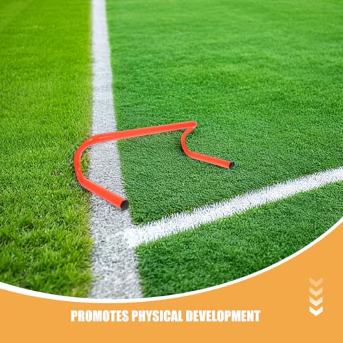 YARNOW 5pcs Agility Hurdles: 15cm Height Agility Hurdles for Kids Children Toddlers - Mini Plastic Speed Training Device for Preschools and Parties