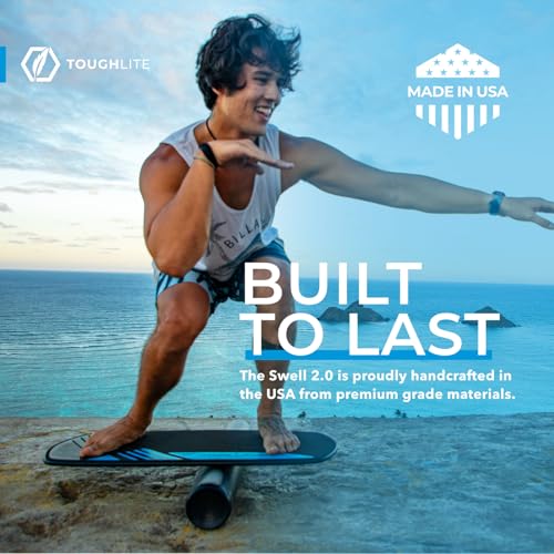 Revbalance Swell 2.0 - Surf & Paddle Balance Board Trainer - color: Midnight - Black