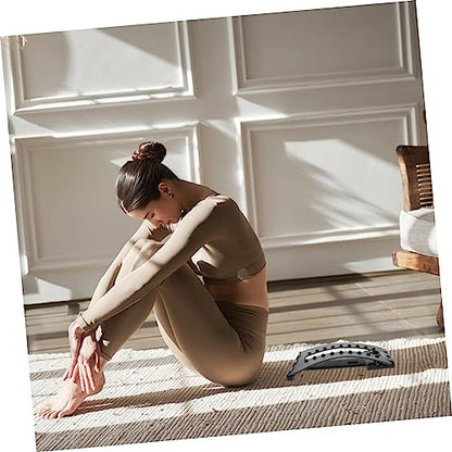 Back Arch Stretcher for Spine Relief Ergonomic Waist Stretching Device Massage Tool for Lumbar Support for Relaxing Muscles and Correcting Posture