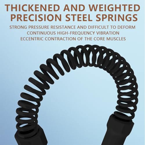 Portable Ropeless Battle Ropes for Home Gym, 2 Sticks Cordless Training Rope for Low-Impact Cardio Training