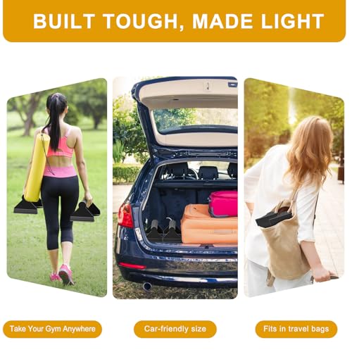 Kipika Push Up Bars, Pushup Stands, Anti-Slip Soft Plastic Push Up Handles, Bottom Anti-Slip Pad, Strength Training Equipment, Perfect for Floor Workout Exercise - color: Metal Grip