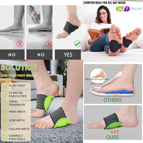 Calf Stretcher Multi Loop Stretch Strap - Physical Therapy Strap for Stretching, Calf Stretch Yoga Belt with Loops, Hamstring Stretcher, Leg Stretch Band, Fascia Stretcher & Arch Support Bands for Feet