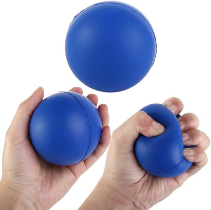 Hand Exercise Grip Ball, Blue Finger Strengthener, Wrist and Hand Training Tool for Sports and Fitness