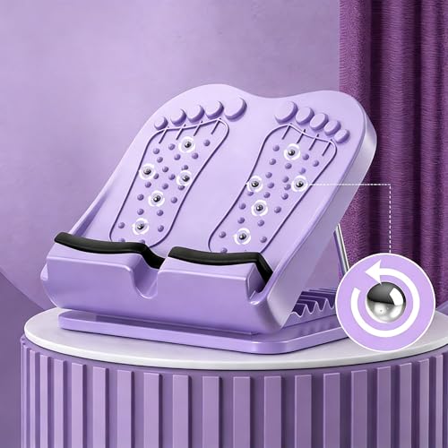Foldable Calf Stretching Board Space Saving Adjustable Stretching Platform for Gym Training At Home Leg Stretch Trainer