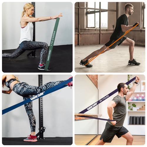 Resistance Bands for Working Out, Exercise Bands, Workout Bands, Pull Up Assistance Bands for Body Stretching Training Physical Therapy Muscle Training for Men & Women