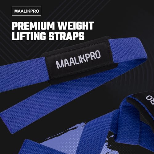 Weight Lifting Straps | Wrist Lifting Strap - color: Dark Blue