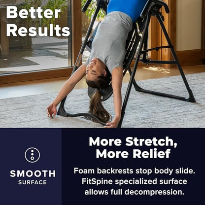 TEETER EP-560 Inversion Table w/Accessories for Back Pain Relief - FDA - Registered, UL Safety Certified, 300 lb Capacity, Designed & Patented in USA - style: EP-560 Heat & Vibration