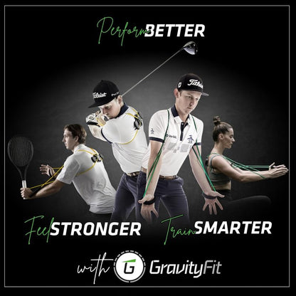 Golf Swing Performance Trainer Aid | Golf Swing Trainer Trusted by PGA Coaches | Backed by 30 Years Research | Elevate Your Golf Training | Enhance Strength, Stability, Rotation & Posture - style: Swing Kit - 2 bands for golf skills and strength