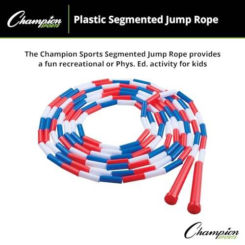 Champion Sports Plastic Segmented Jump Rope