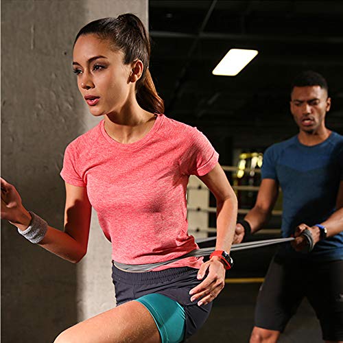 Resistance Bands, Elastic Exercise Bands for Home Workout, Physical Therapy, Recovery, Yoga, Pilates, Strength Training, Lightweight Fitness Band for Seniors, Adults, Pregnant Women