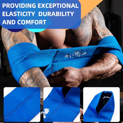 MANUEKLEAR Bench Press Band, Sling Bench Press Band for Men and Women Power Weight Lifting Fitness - Push Up Exercise Assistance Bench Block Increase Strength Gym Workout Equipment