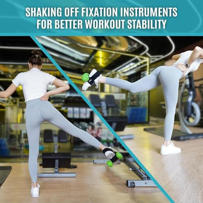 Dumbbell Foot Attachment for Leg Workout, Dumbbell Attachment Straps, Tibialis Trainer, Ankle Straps for Dumbbells, Dumbbell Foot Strap for Weight Lifting,Shin Splint,Hamstring Curls,Leg extensions - style: Style A
