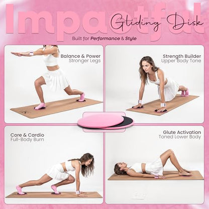 14-Piece Pink Pilates Kit for Women | Yoga Blocks | Magic Circle | Pilates Ball | Ankle Weights | 5 Resistance Bands | Pilates Sliders | At Home Pilates Kit | Beginner Pilates Equipment Set