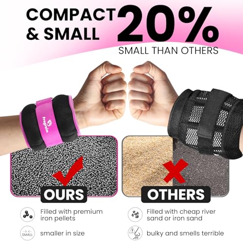 Ankle Weights for Women, Men and Kids - 1/2/3/4/6/8/10/12/15/20 LBS 1 Pair Strength Training Wrist/Leg/Arm Weight with Adjustable Strap for Jogging, Gymnastics, Aerobics, Home Fitness, Physical Therapy - style: 3Lbs Pair (1.5lb x 2) - Purple