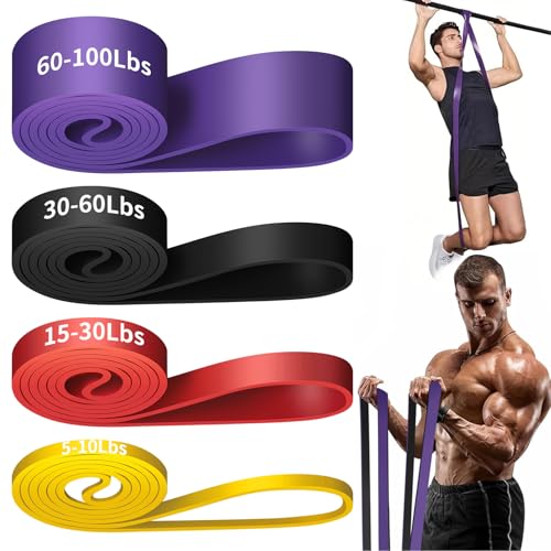 Resistance Band, Pull Up Bands, Pull Up Assistance Bands, Workout Bands, Exercise Bands, Resistance Bands Set for Legs, Working Out, Muscle Training, Physical Therapy, Shape Body, Men Women - color: 0.3-1.3in