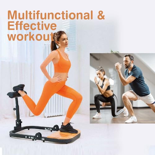 Hip Thrust Machine for High Resistance Glute Workout Equipment,Glute Machine Home Gym Hip Thrust Bench Comes with 50, 100, and 150 Lbs of Resistance